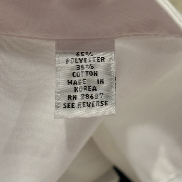 Fashion Gear Men's White Tuxedo Shirt Ruffles Size 2XL Wing Collar - Picture 4 of 8